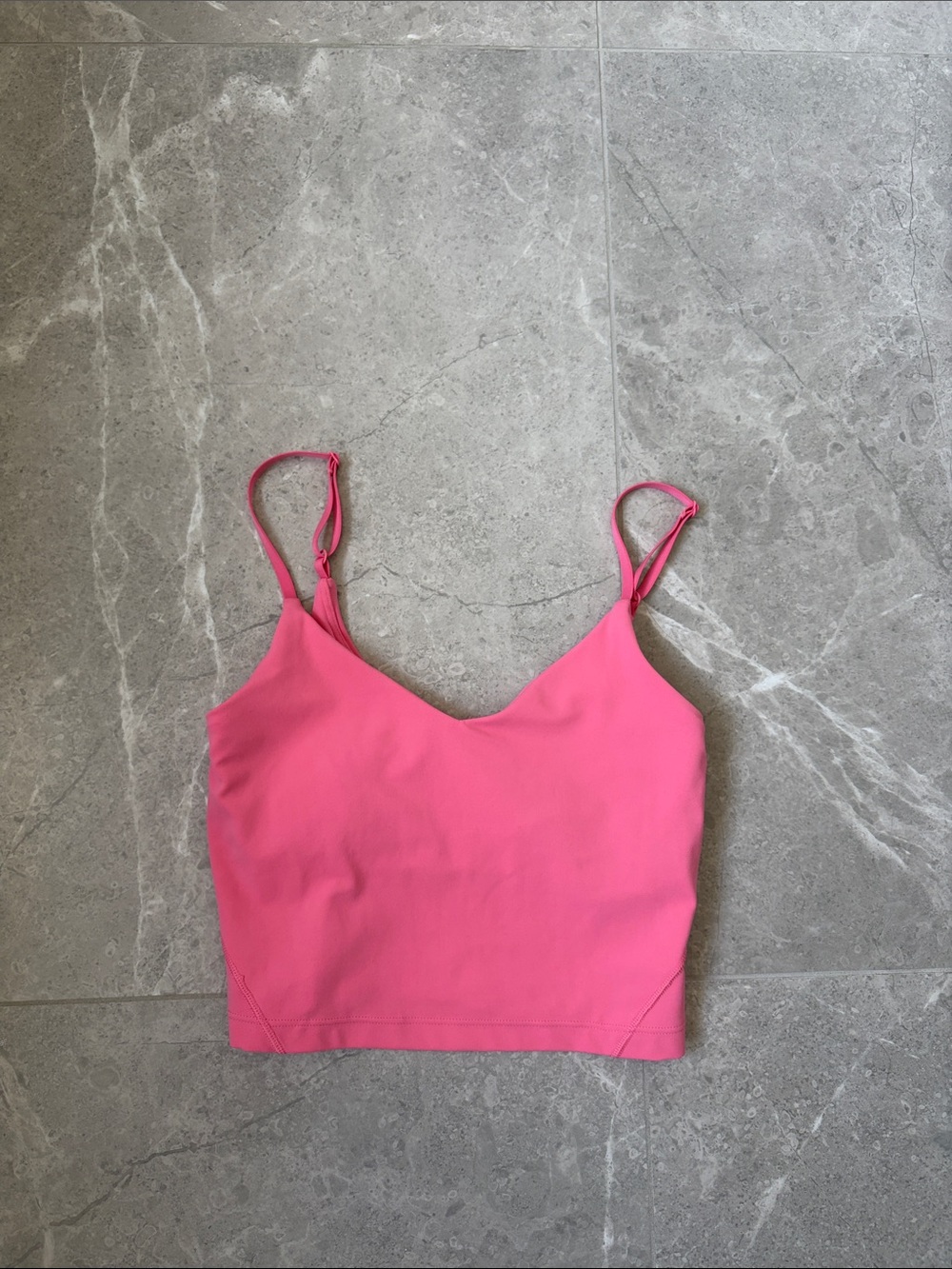 Pink lululemon tank top